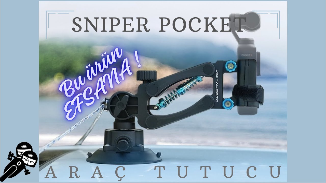 Djı Osmo pocket 3 araç tutucu