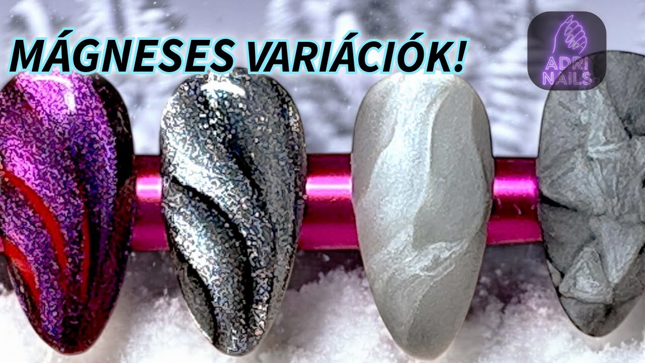 200 FELIRATKOZÓ 🎉  MÁGNESES GEL LAKK GEOMETRIAI FORMÁK LÉPÉSRŐL LÉPÉSRE-MODERN KÖRÖMDÍSZÍTÉS!