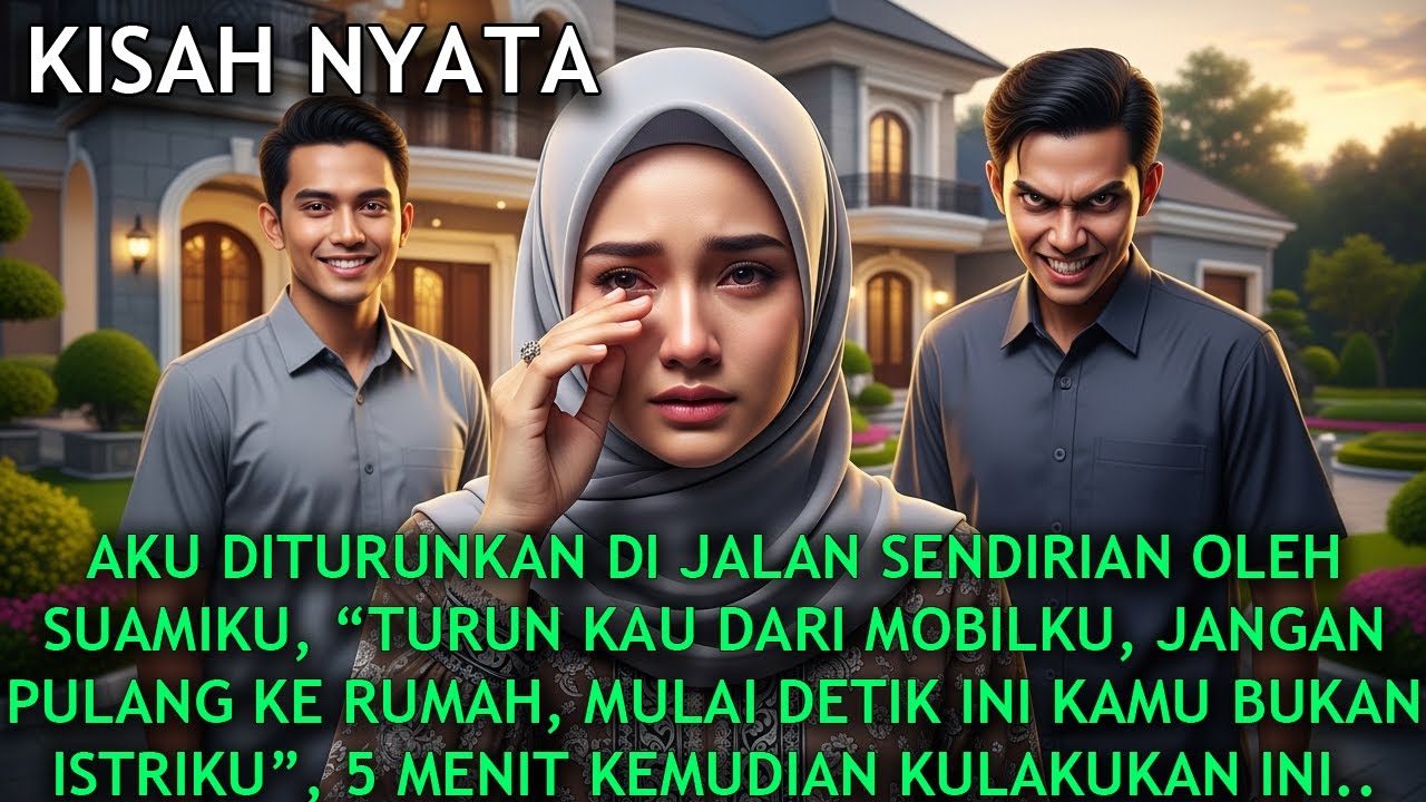 "TURUN KAMU DARI MOBILKU,  MULAI DETIK INI KAMU BUKAN ISTRIKU" UCAP SUAMI YANG MEMBUANGKU..
