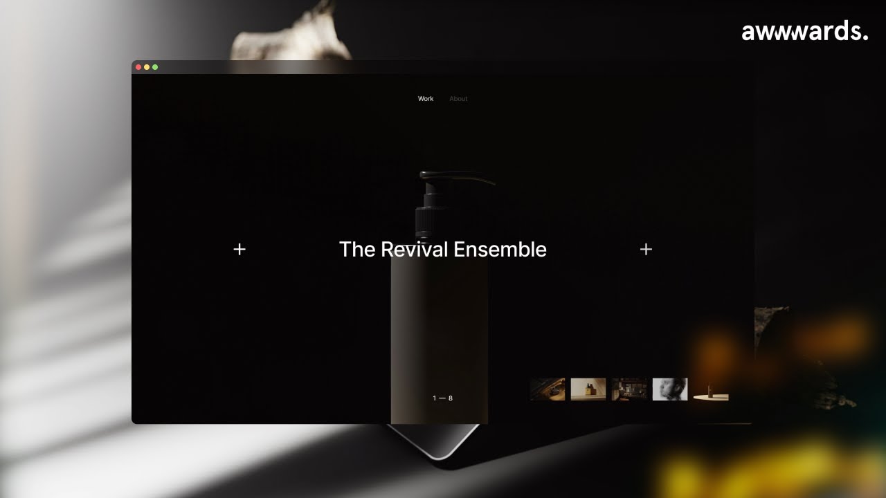 Эта невероятно классная адаптивная карусель-слайдер завоевала награду SOTD!