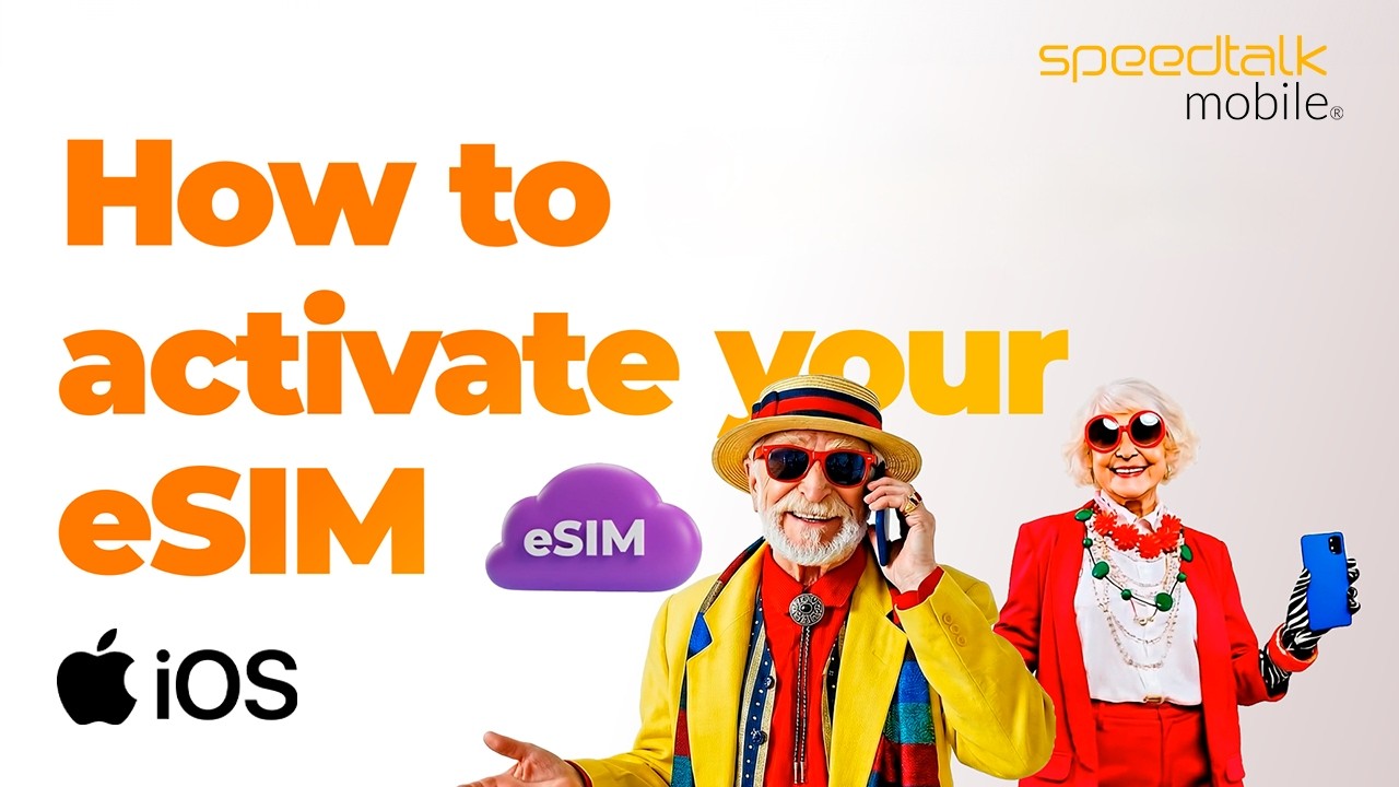 How to Activate eSIM on iPhone (iOS) in Minutes | SpeedTalk Mobile eSIM Setup Guide