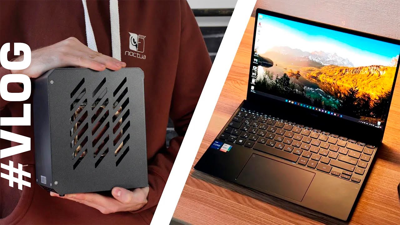 Ноутбук или Мини ПК? / Новый корпус SLM4 для ATX #VLOG