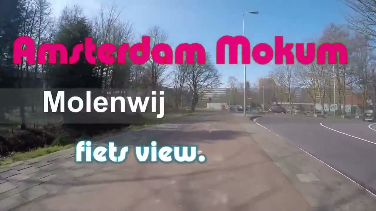 Amsterdam noord   Fietsview   Molenwijk     26 3  2016