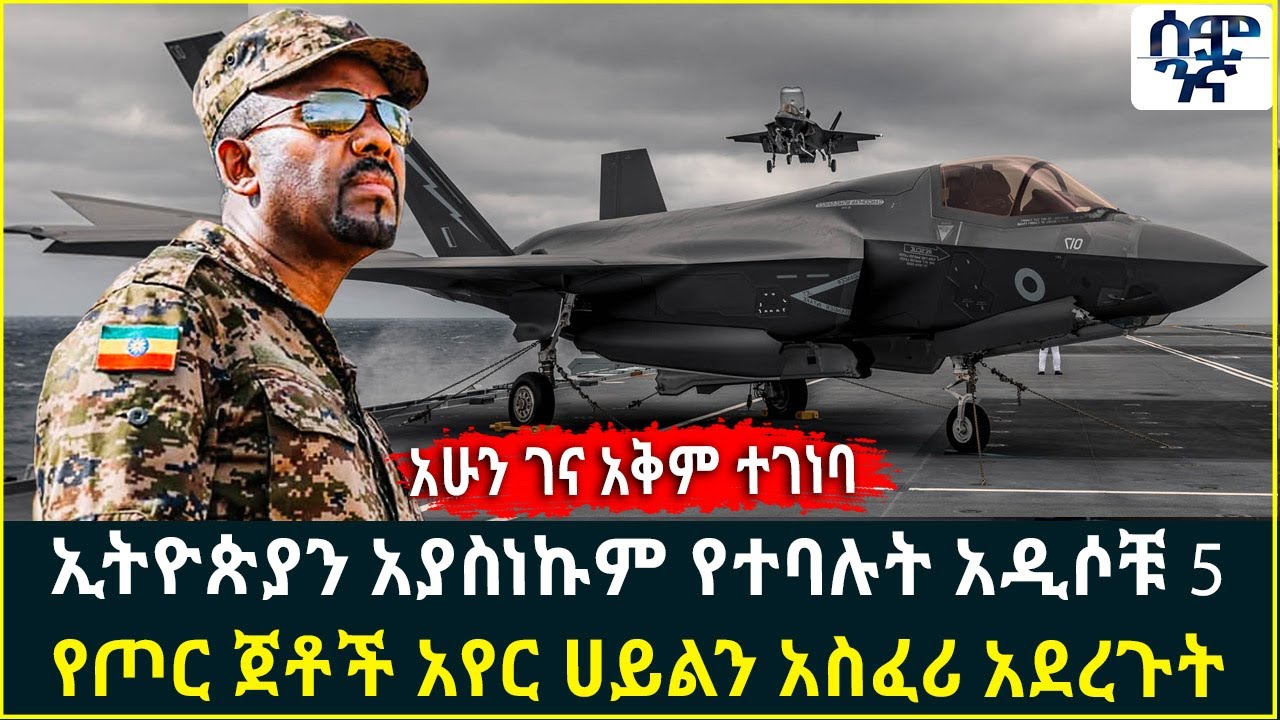 ኢትዮጵያን አያስነኩም የተባሉት አዲሶቹ 5የጦር ጀቶች | አየር ሀይልን አስፈሪ አደረጉት | Semonigna