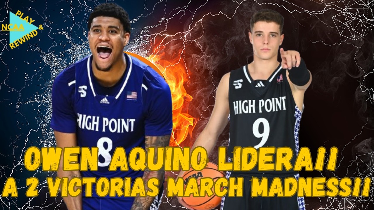 OWEN AQUINO ROZA EL DOBLE DOBLE A 2 VICTORIAS DEL MADNESS - Highlights vs Gadner webb 06/02/2026