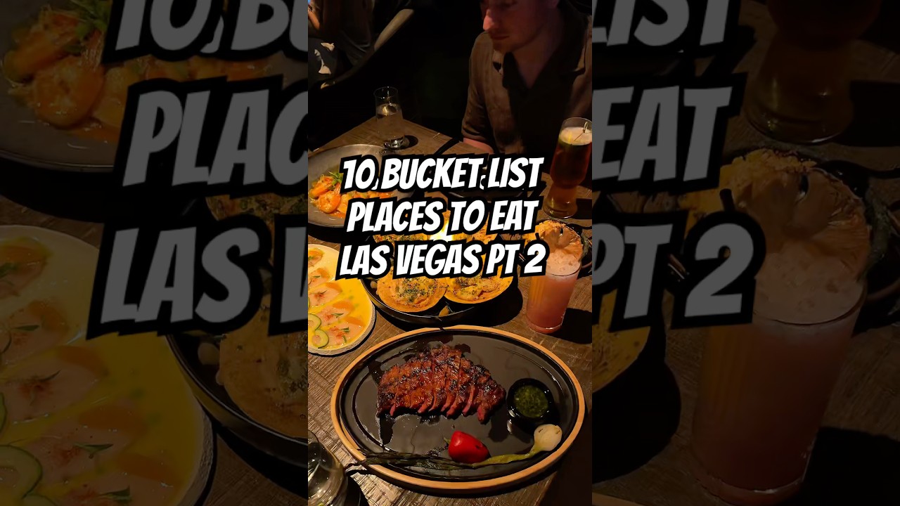 10 places to eat in Las Vegas You can&rsquo;t miss!
