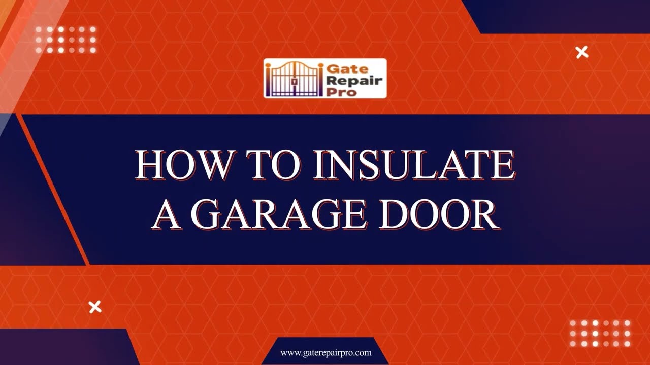 Step-by-Step Garage Door Insulation (Video Guide to Do It Right)