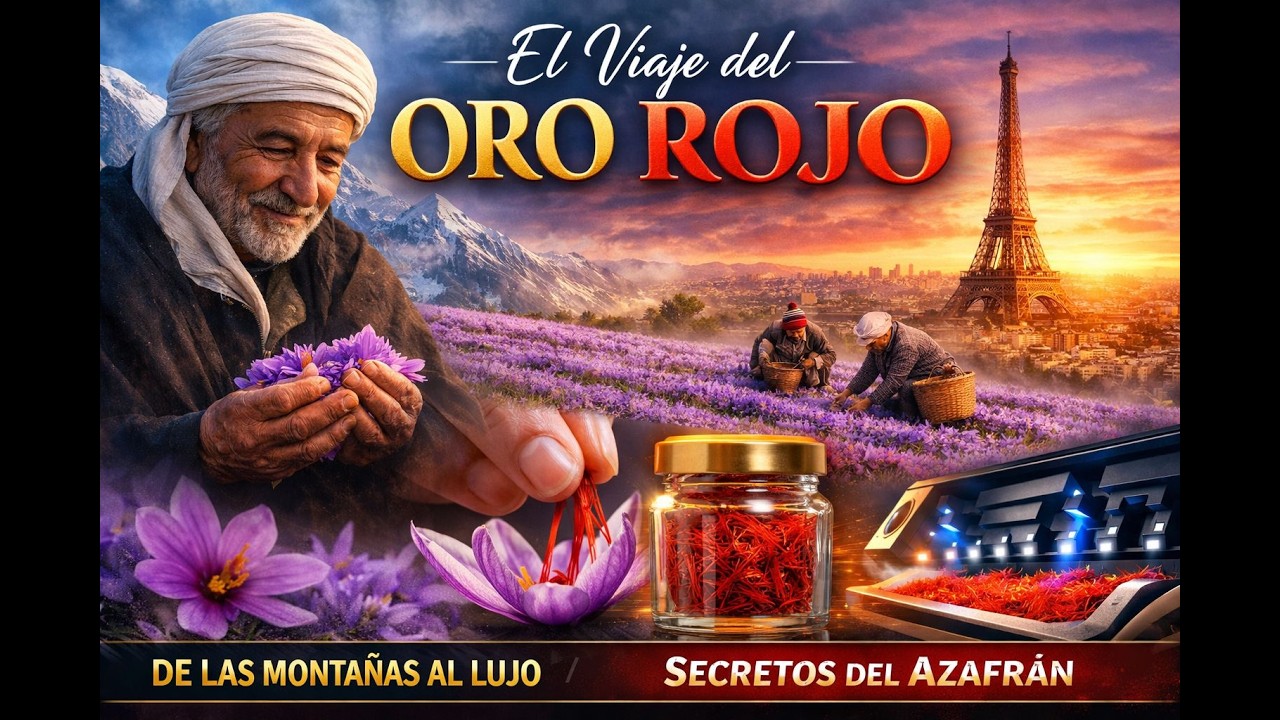 El viaje del oro rojo el secreto detras de la especia mas cara del mundo y su cosecha