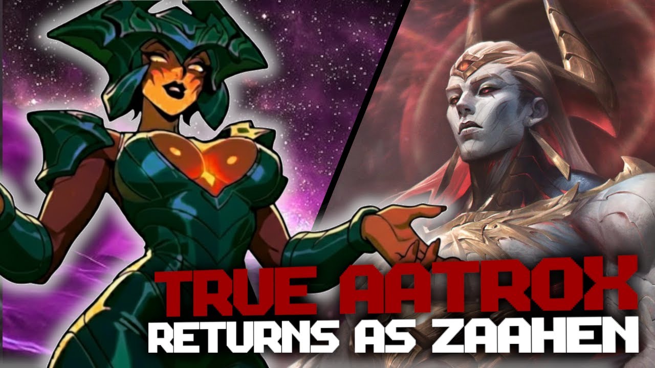 Zaahen Is What Old Aatrox Wanted To Be | Original Aatrox Player Reacts to Zaahen Abilities