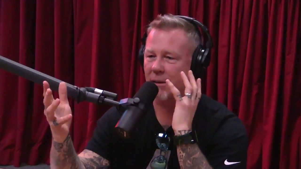 James Hetfield Discusses Getting Sober (from Joe Rogan Experience #887)