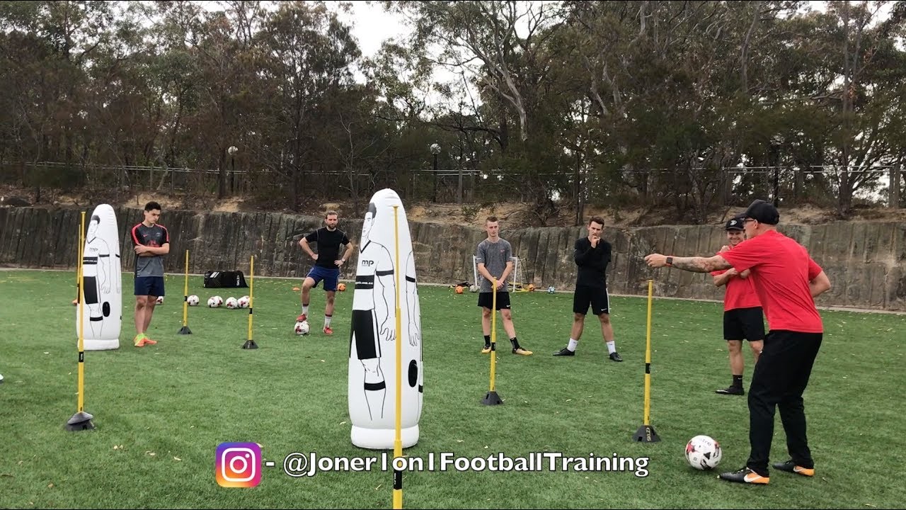 4 players | 2 coaches | Passing | 1st touch | Dribbling | Awareness | Soccer Drills  - Joner 1on1
