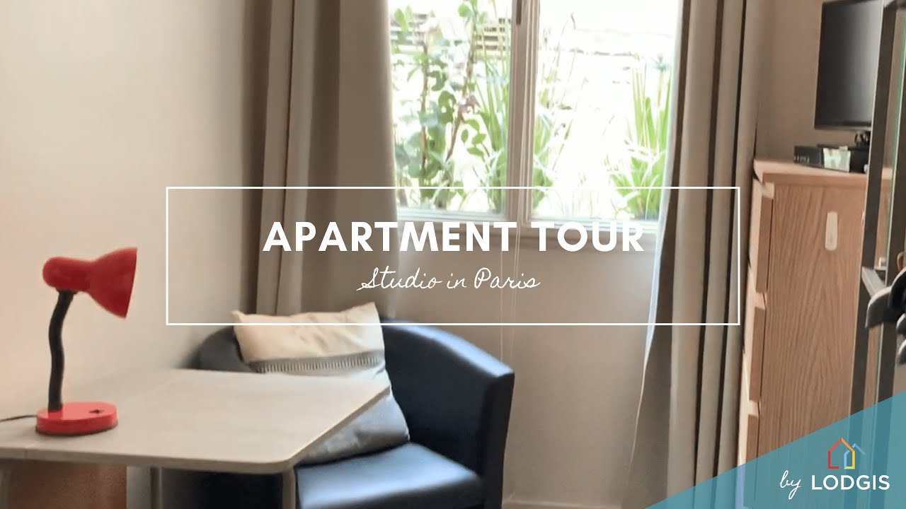 Apartment Tour // Furnished  16m2 in Paris – Ref : 21615895