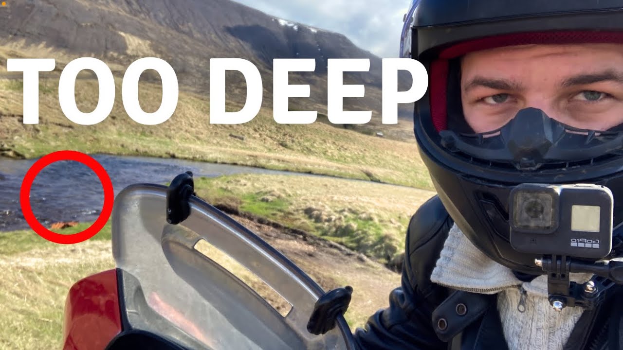 I FAILED at this River Crossing / Iceland Motorcycle Trip EP.9 (Yamaha XJ 600)