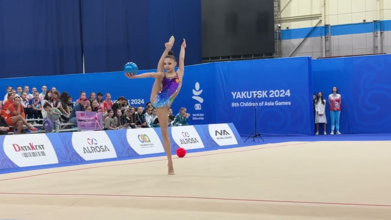 Arina Kovshova Ball EF Children of Asia 2024
