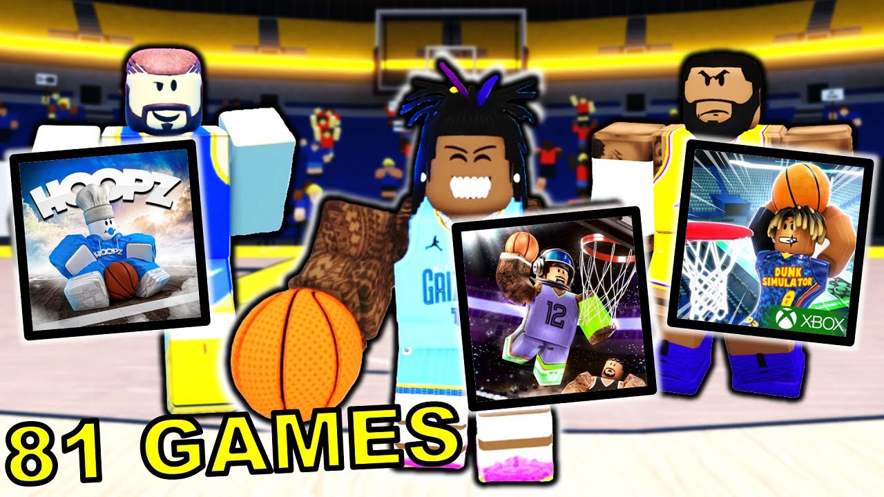 Playing EVERY Single ROBLOX BASKETBALL Game EVER!