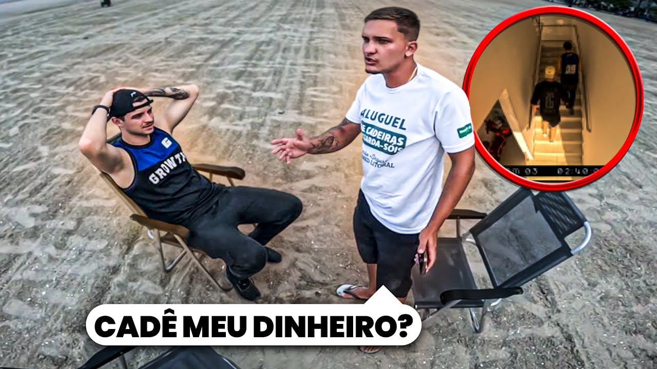 MEU AMIGO DESCOBRIU QUE ROUBAM0S ELE…