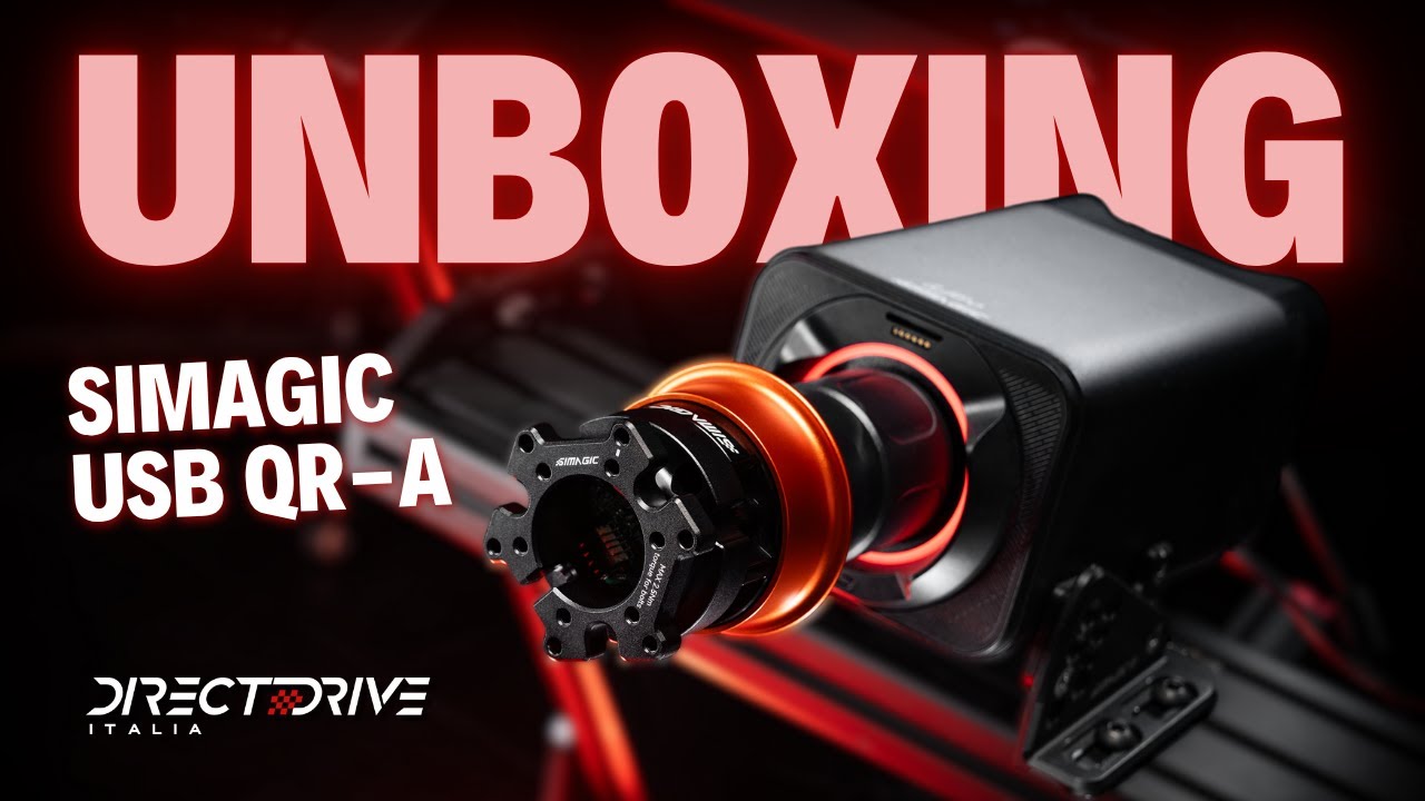 Simagic QR-A: ADDIO al cavo tra le gambe! 🔥 Unboxing e Test!