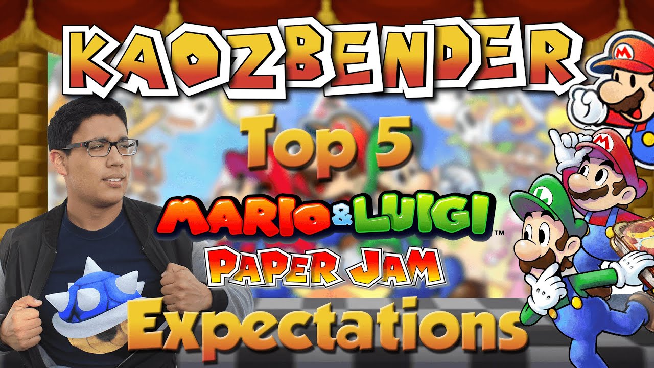 Top 5 things I expect to see in Paper Jam - Kaozbender