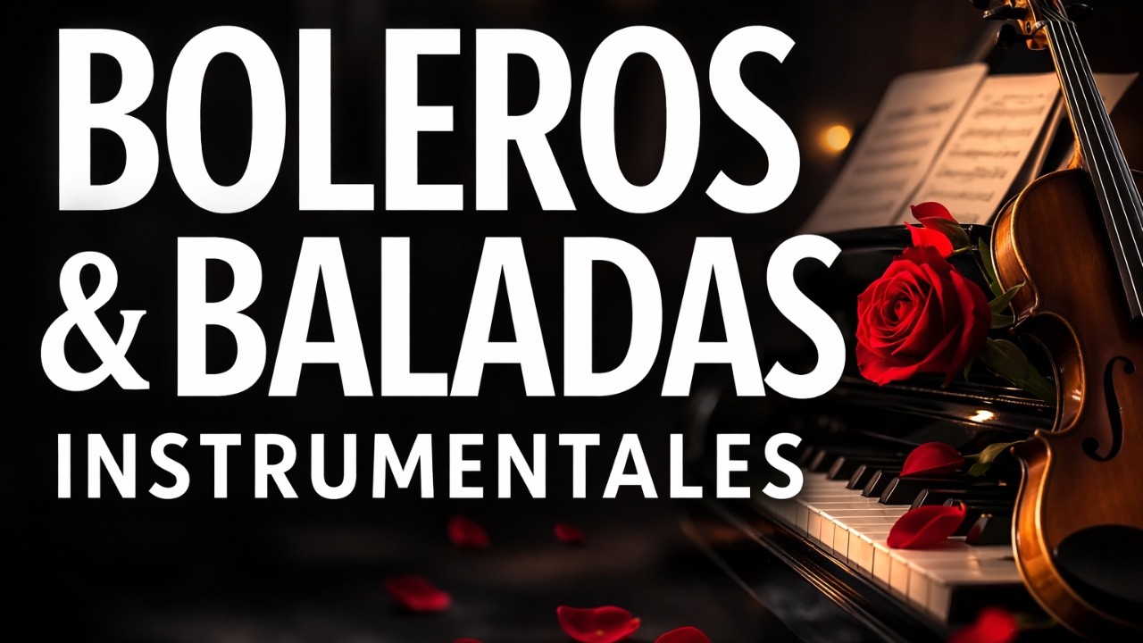 Boleros y Baladas Románticas ✨ Música Instrumental Elegante para Inspirar y Relajar | Sertumore