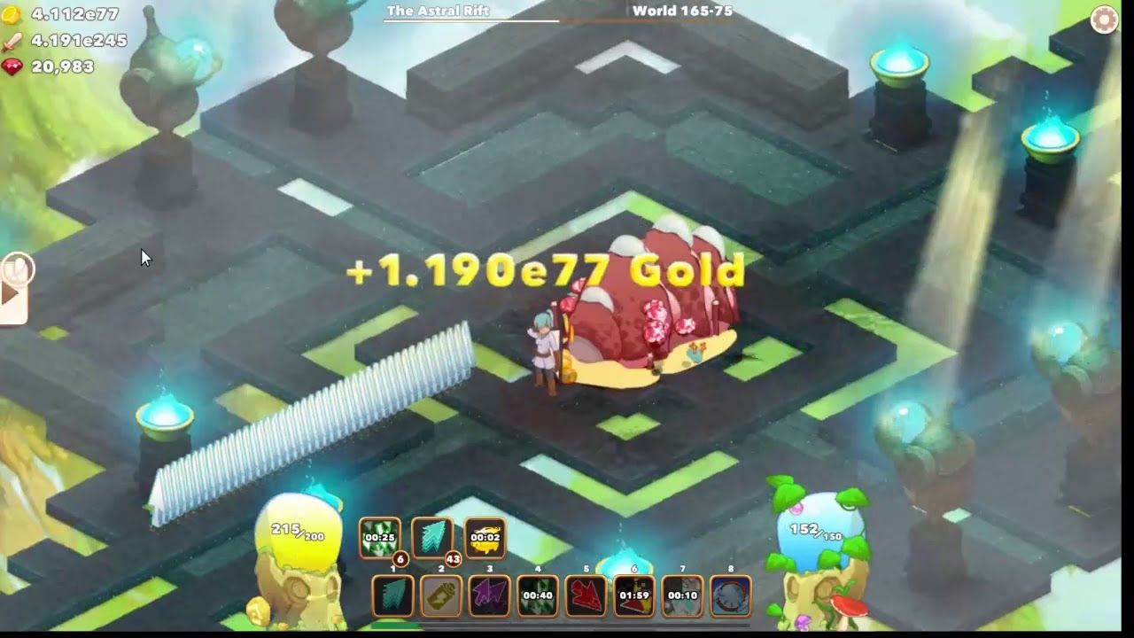 Clicker Heroes 2 Sleeper Cells + Golden clicks.