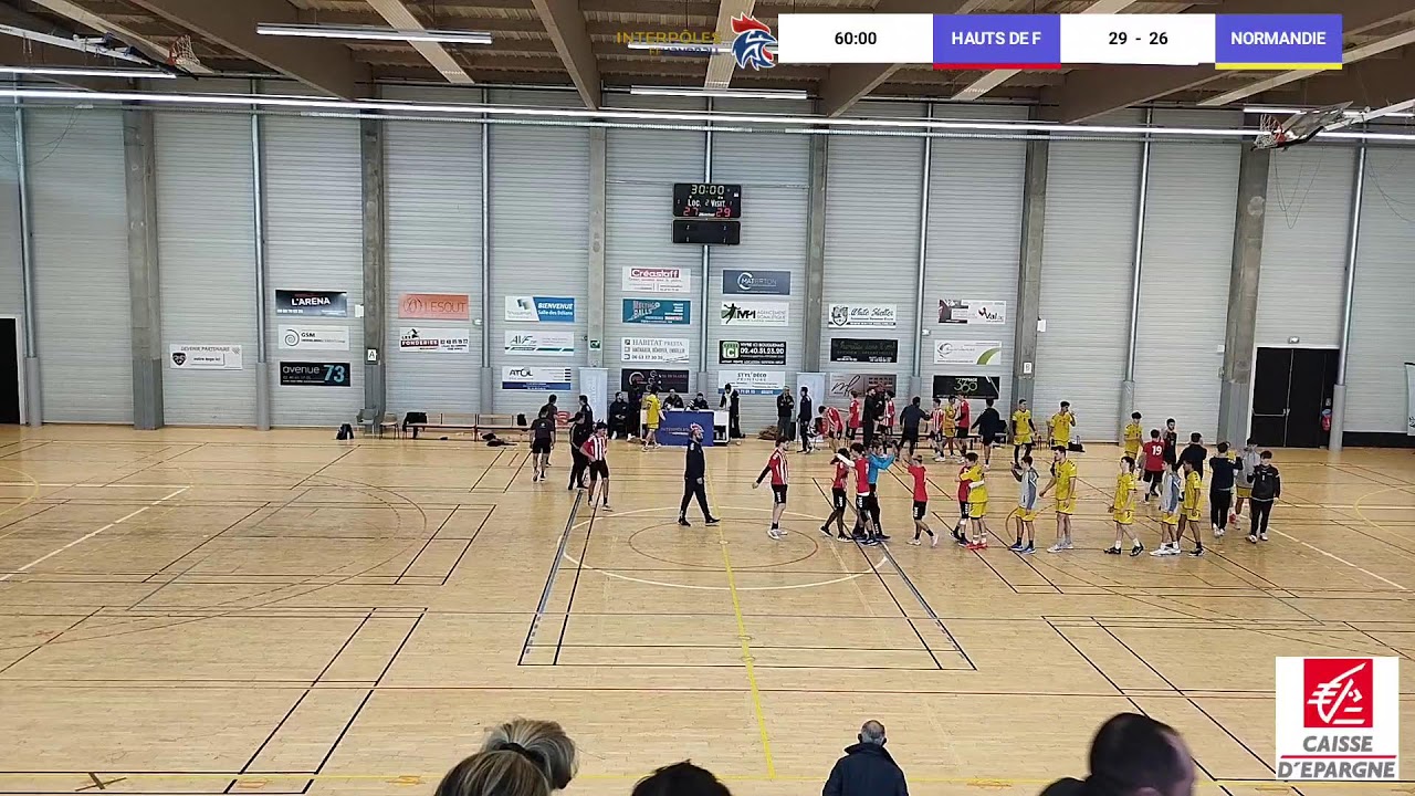 INTERPÔLES 2023 - JOUR 2 HAUTS DE FRANCE VS NORMANDIE