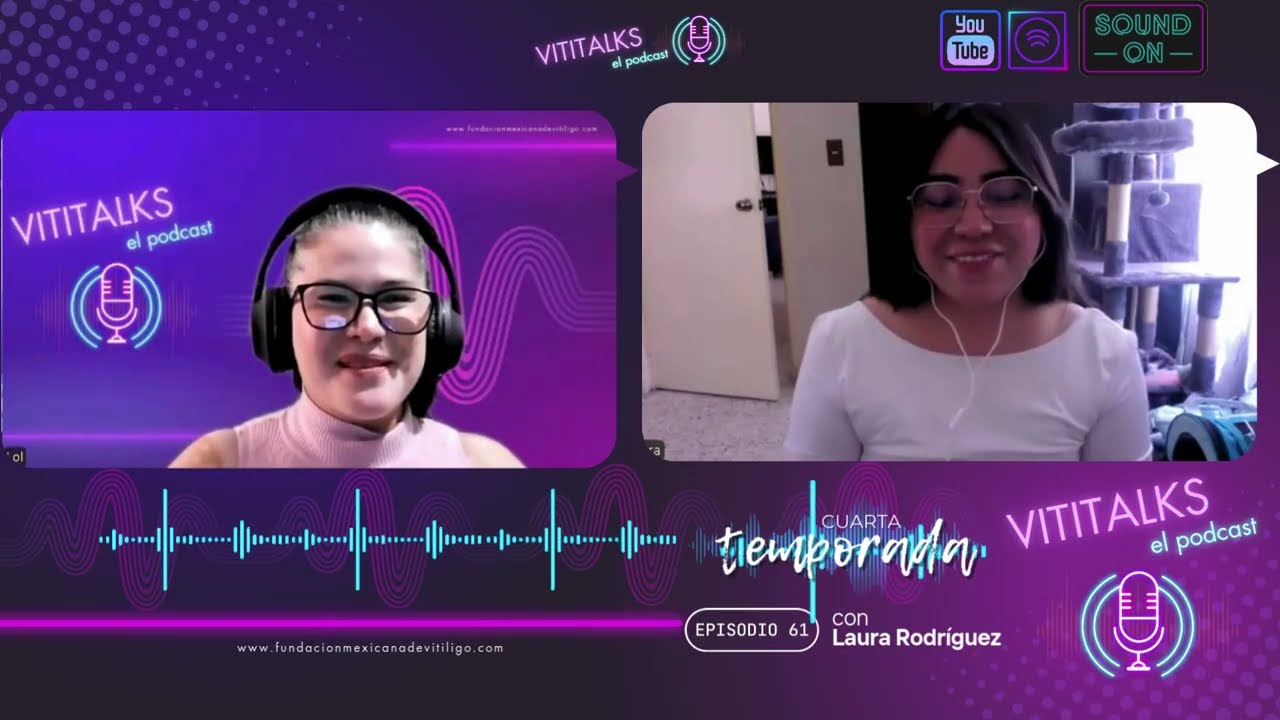 T4 Episodio 61: Conectar para sostenerte: mi proceso con vitíligo con Laura Rodríguez