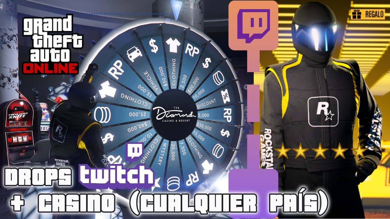 Twitch Drops de GTA Online + Activando la Ruleta del Casino |