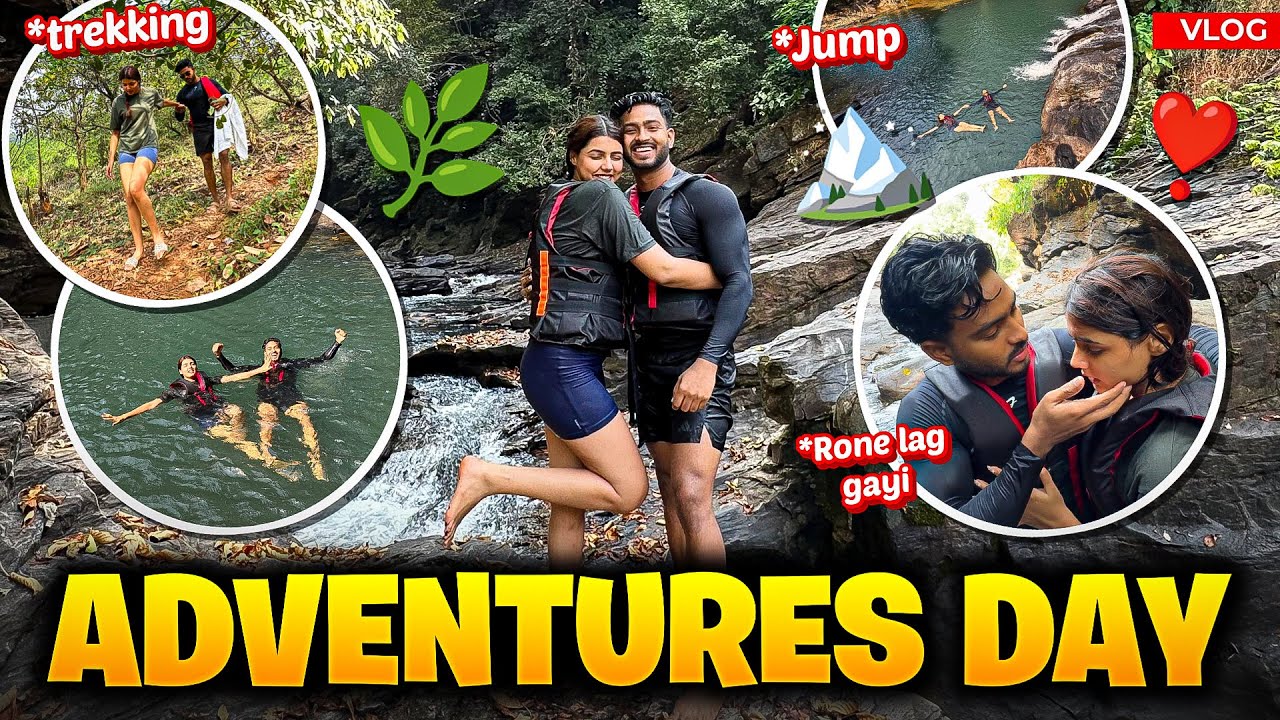 Our most adventures day😱|*Muskan got injured😢| Nitesh Paswan