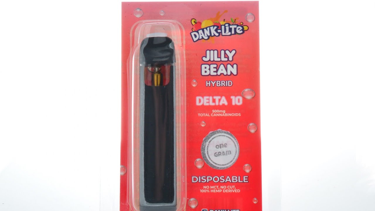 Jilly Bean Disposable Review Dank-Lite Delta 10