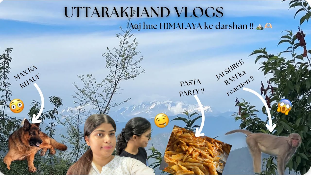 Hum sb Max se bhottt dr rhe the 🤣 || Aaj pastaa Party ka plan hua 🥳 aur milaa bandar ka reaction 😥