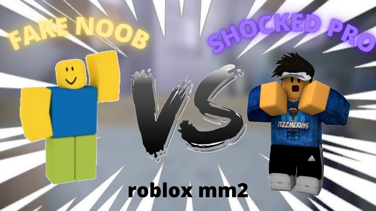 1v1ing random people as a NOOB in MM2! (shocked)