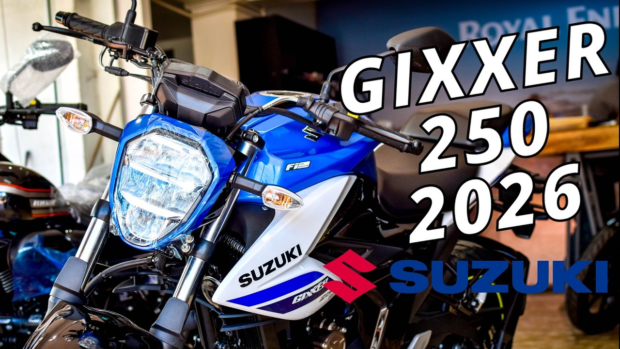 Suzuki GIXXER 250 2026🏍️🤩🛣️REVIEW COMPLETA