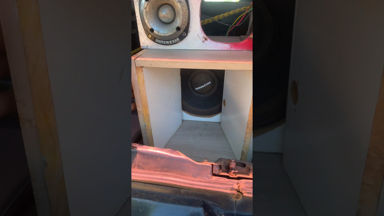 Caixa de medio feita emcasa