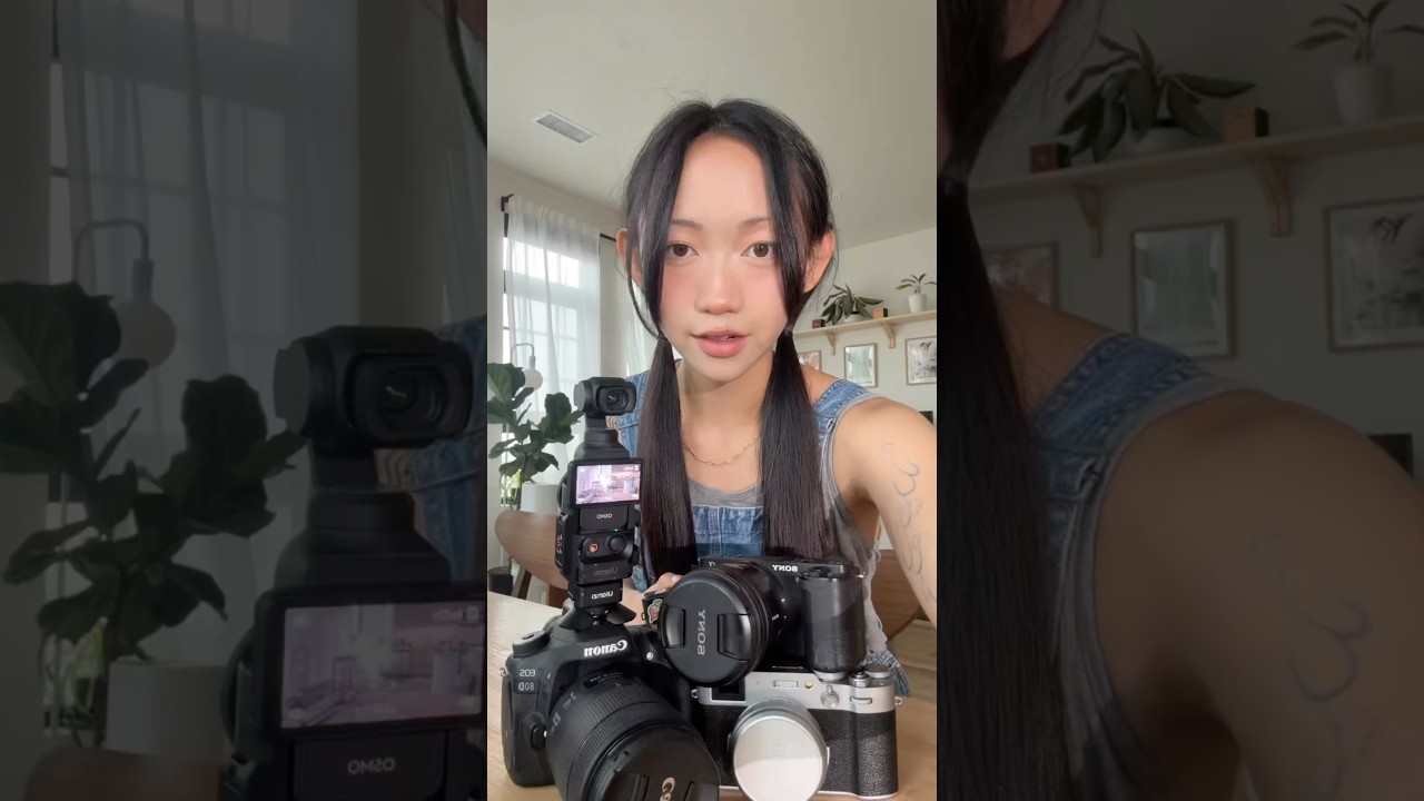 my camera collection 📷⭐️! #contentcreation