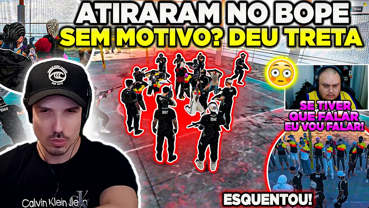 BAGUAL BOTOU PRA ESQUENTAR! ATIRARAM NO BOPE SEM MOTIVO?! R3NDERAM TODOS DA ALEMANHA!😱🔥