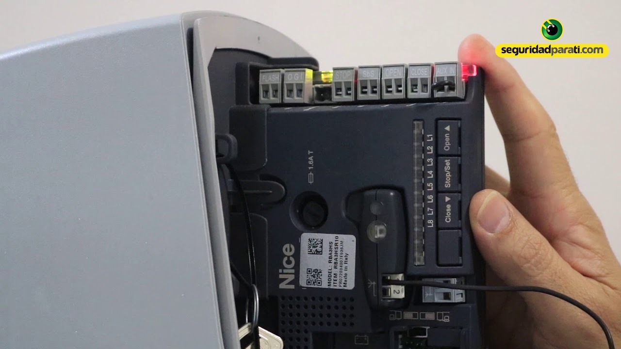 Programación de motor RB500HS en primer y segundo nivel PARTE 1