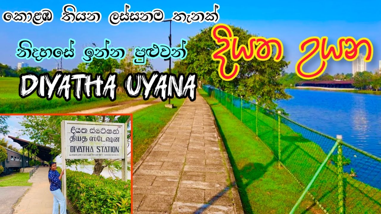 දියත උයන / Diyatha Uyana / Colombo in Sri Lanka