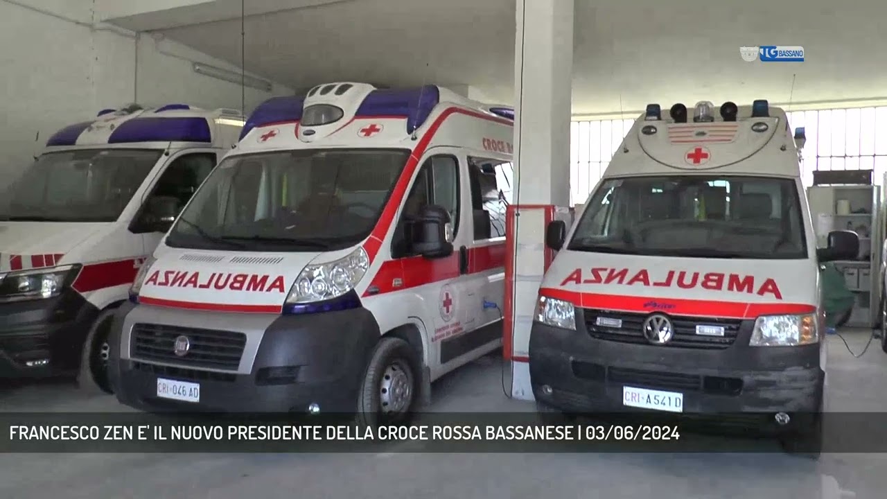 FRANCESCO ZEN E' IL NUOVO PRESIDENTE DELLA CROCE ROSSA BASSANESE | 03/06/2024
