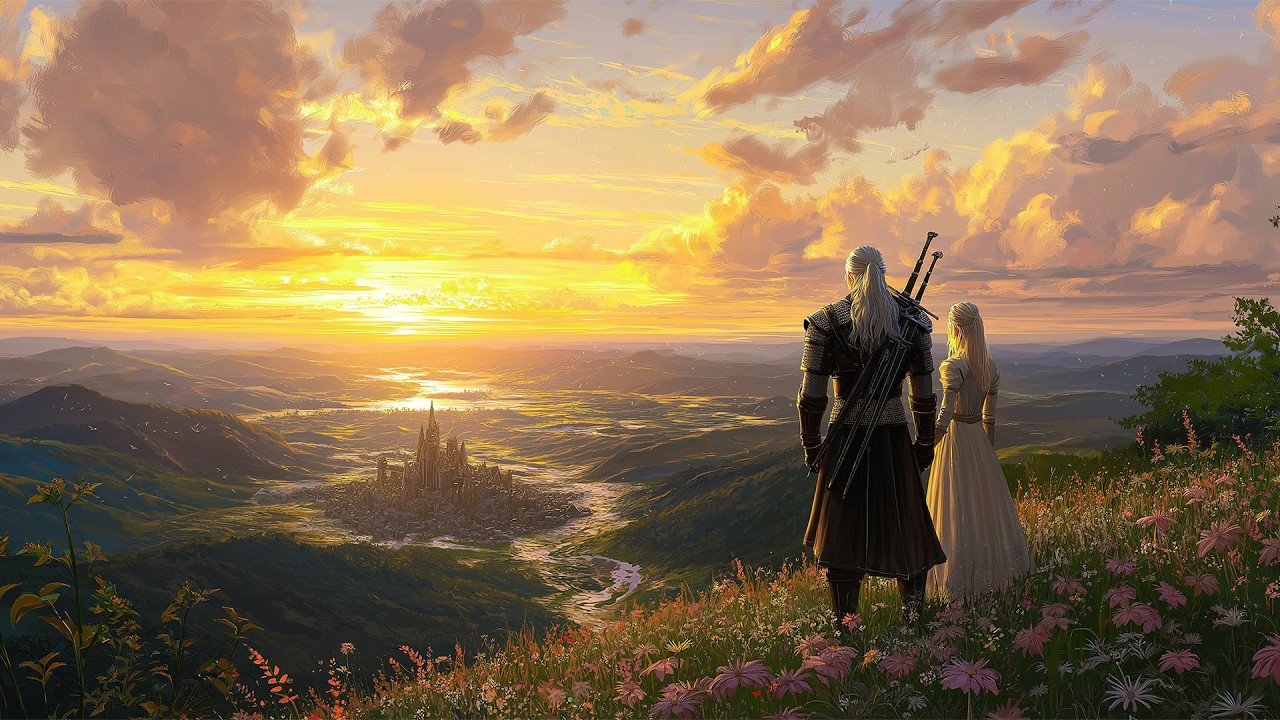 Where the Sun Meets the Kingdom | Emotional Medieval Music  Peace & Stress Relief