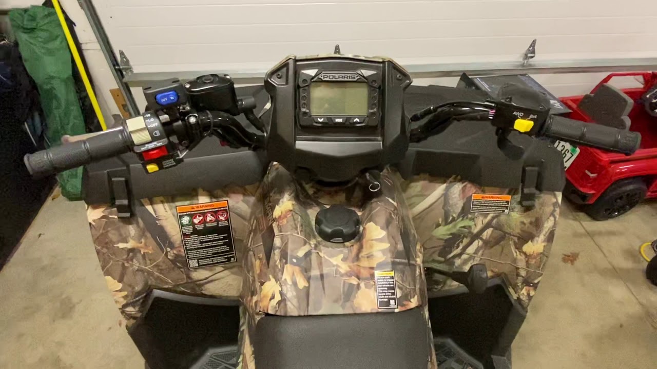 KFI plug and play Winch-Polaris Sportsman