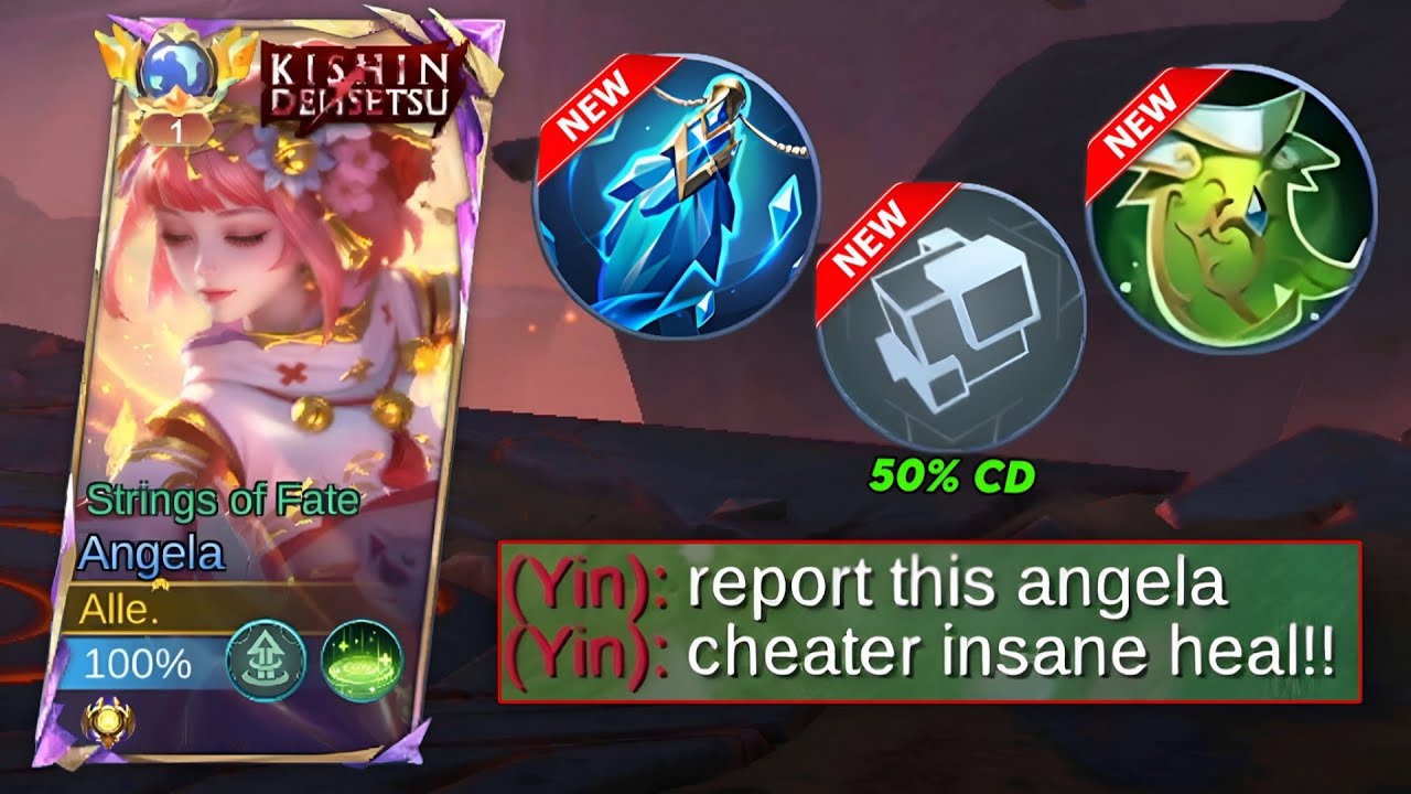 FINALLY 100% PERFECT BUILD AND EMBLEM FOR ANGELA 2026!! (must try)