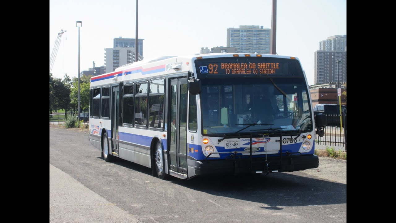 Brampton Transit: 2008 NovaBus LFS Gen-2 0736 (Ex-Grand River Transit 8018)