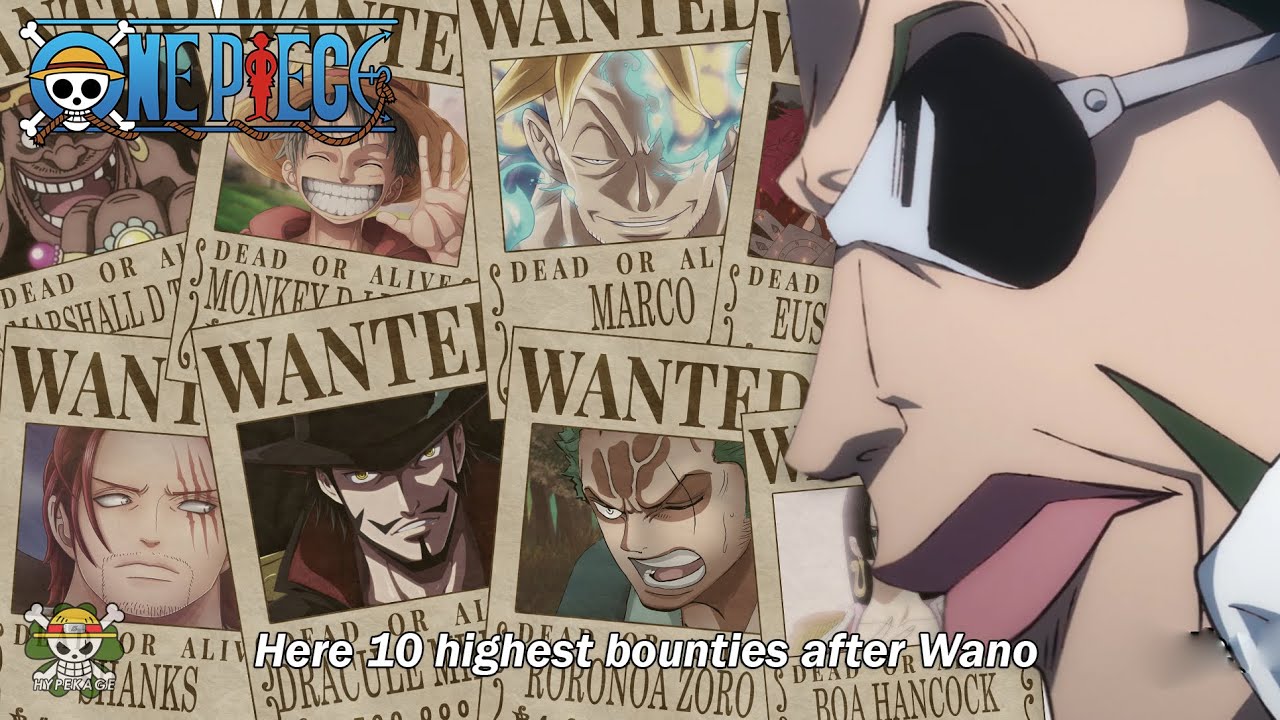10 Highest Bounties After Wano Arc