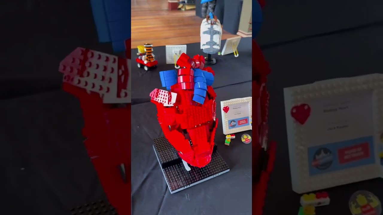 The beating of Lego heart#assemble#lego