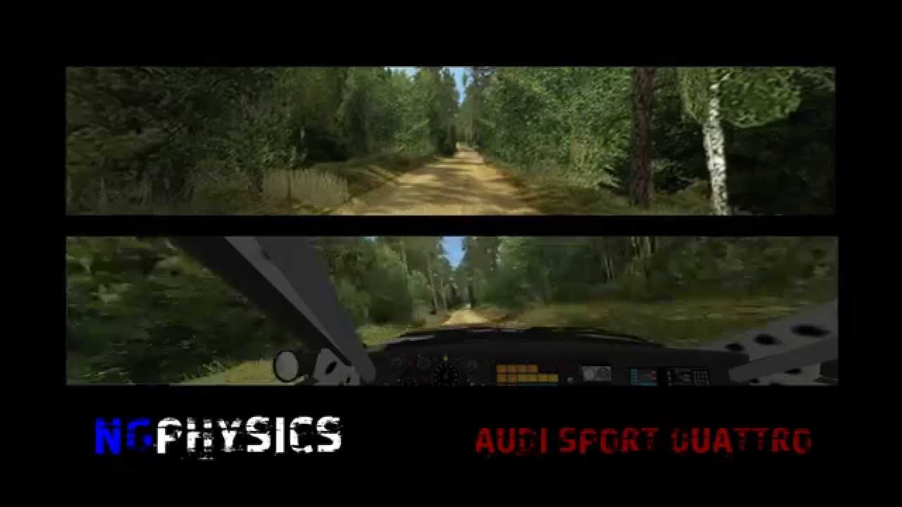 Next Gen Physics Audi Sport Quattro Rally Poland NGP