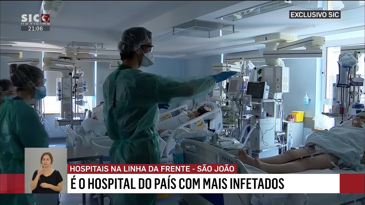 Reportagem sobre o Inicio da Pandemia no hospital de São João