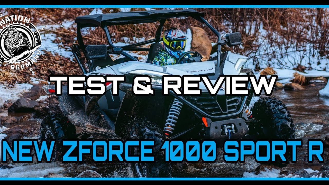 CFMOTO ZFORCE 1000 SPORT R / TEST & REVIEW / HD