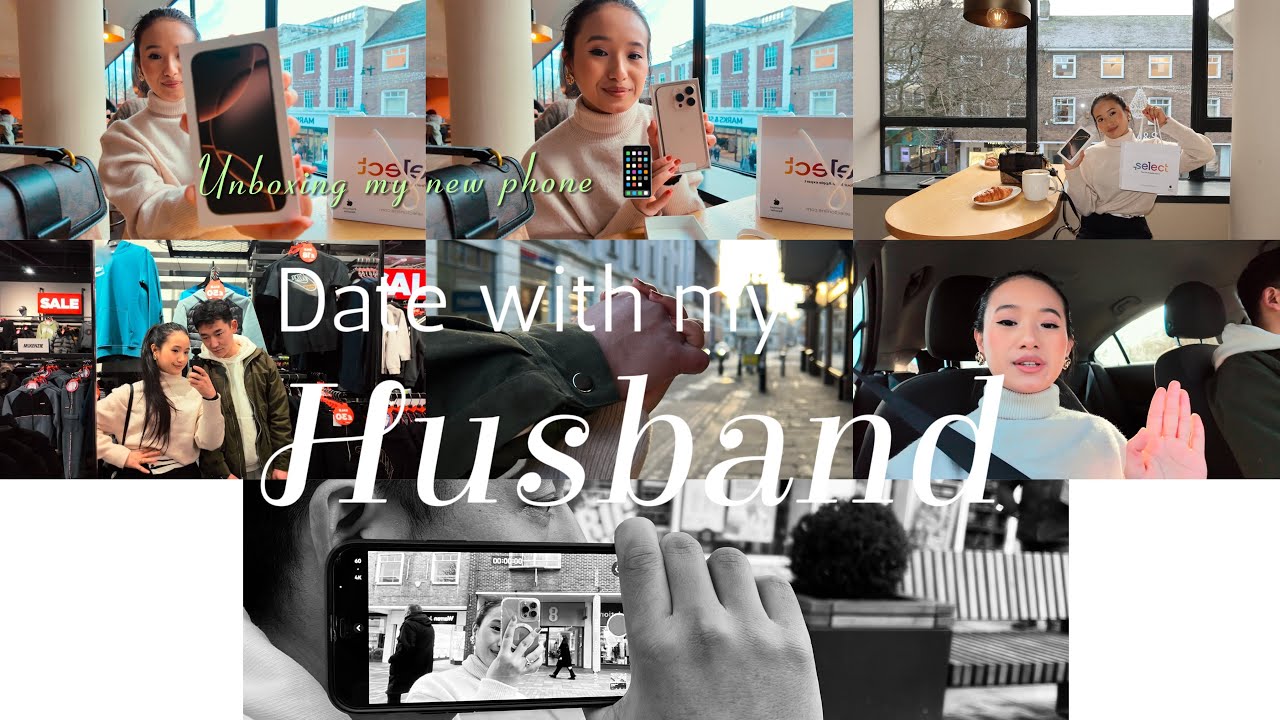 “A Day in My Life: Date with My Husband 👩‍❤️‍👨+ Buying & Unboxing My New Phone!”