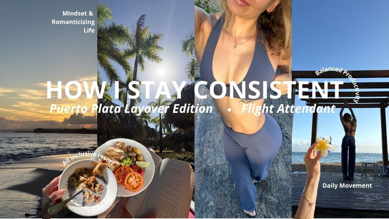 LAYOVER WITH ME | all about consistency while out of my routine: how I eat, mindset & how I train