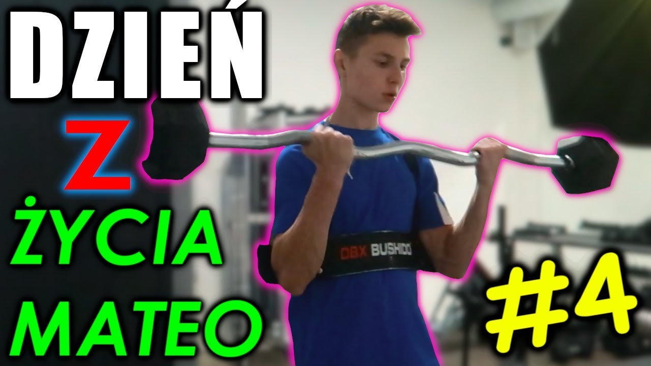 IDĘ NA SIŁOWNIE | Dzień z życia Mateo #9